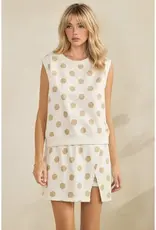 Mia Polka Dot Skort Set