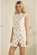 Mia Polka Dot Skort Set