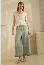 Lucinda Wide-Leg Denim Pant