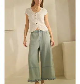 Lucinda Wide-Leg Denim Pant