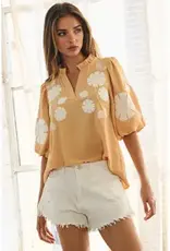 Betsy Bubble Sleeve Top
