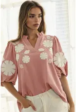 Betsy Bubble Sleeve Top