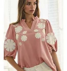 Betsy Bubble Sleeve Top