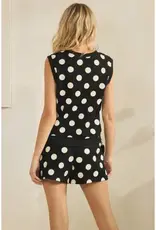 Caroline Coastal Polka Dot Top & Short Set