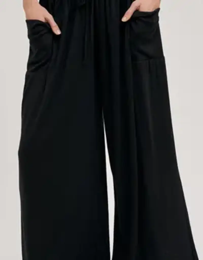 Ruby Relaxed Knit Smocked Top and Wide Pants Set