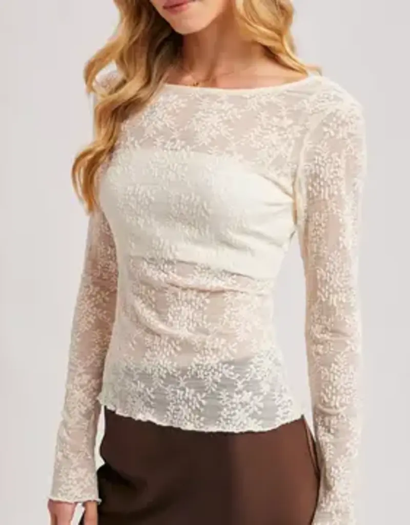 Lacey Lettuce Edge Mesh