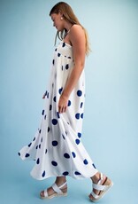 Madge Polka-dot Maxi Dress