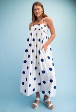 Madge Polka-dot Maxi Dress