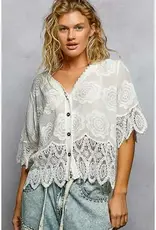 Cassie Crocheted Jacket /Top