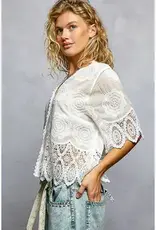 Cassie Crocheted Jacket /Top