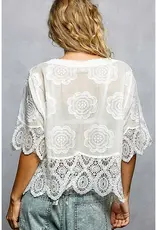 Cassie Crocheted Jacket /Top