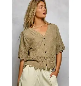 Cassie Crocheted Jacket /Top