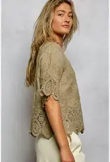 Cassie Crocheted Jacket /Top