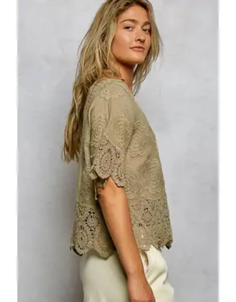 Cassie Crocheted Jacket /Top