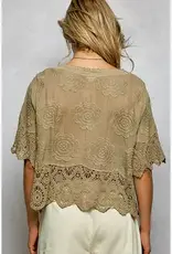 Cassie Crocheted Jacket /Top