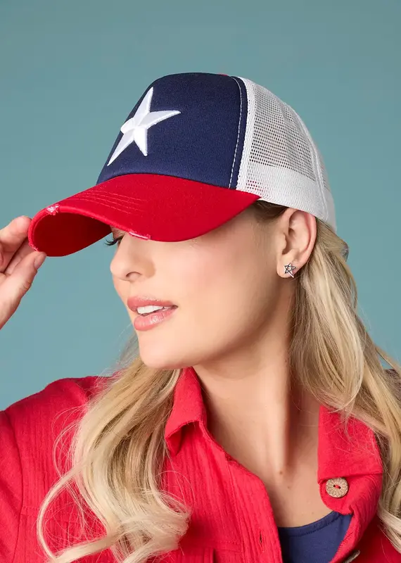 Lone Star Mesh Hat | 4th of July