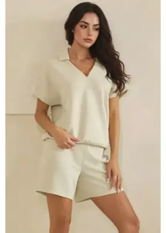 Renee Relaxed Lightweight Top and Short Set