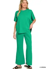 Skye Soft Scuba Top & Pant Set