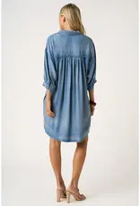 Wendy Washed Tencel Chambray Dress