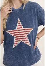 Vintage Star 250th 4th of July Tee