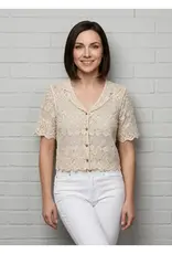 Bonnie Embroidered Mesh Bolero