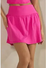 Betsy Buttery Soft Skort with Built-in Shorts