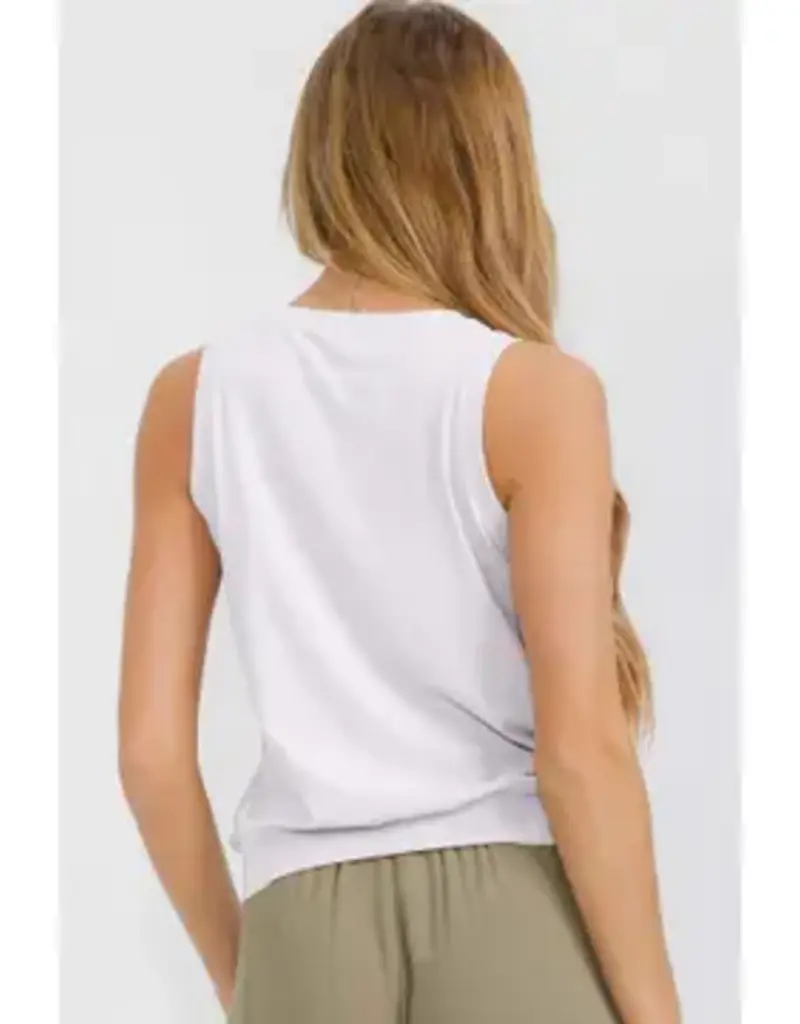 My Favorite Soft Ribbed Sleeveless Top