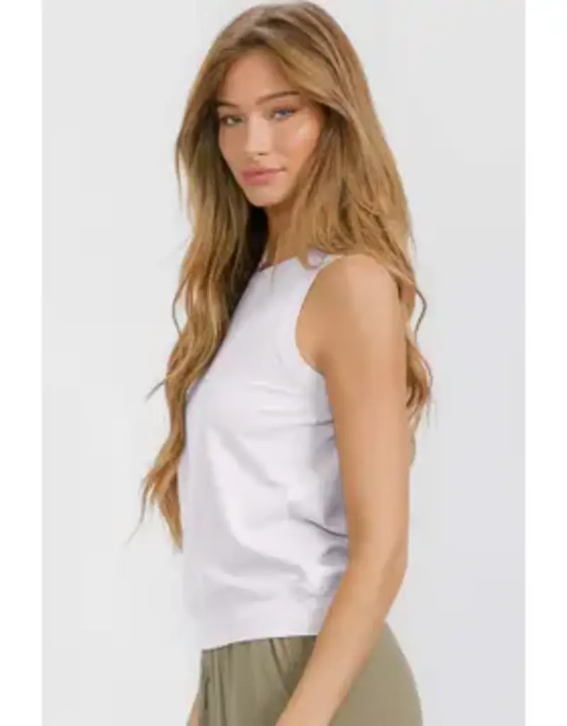 My Favorite Soft Ribbed Sleeveless Top