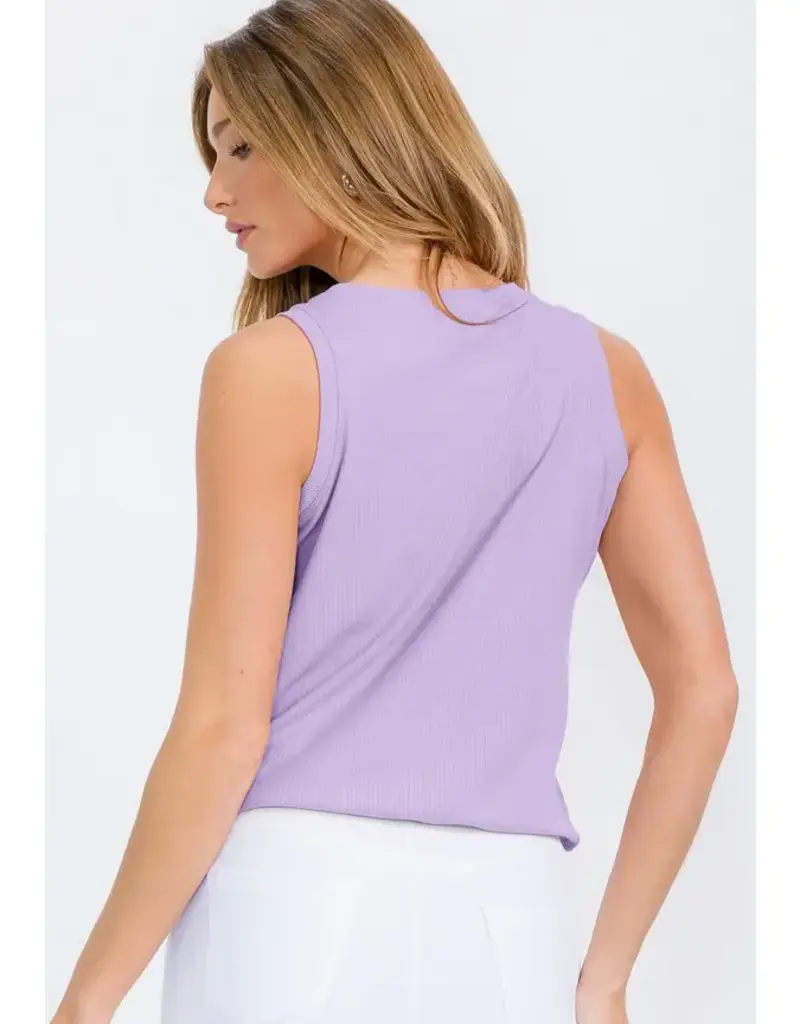 My Favorite Soft Ribbed Sleeveless Top