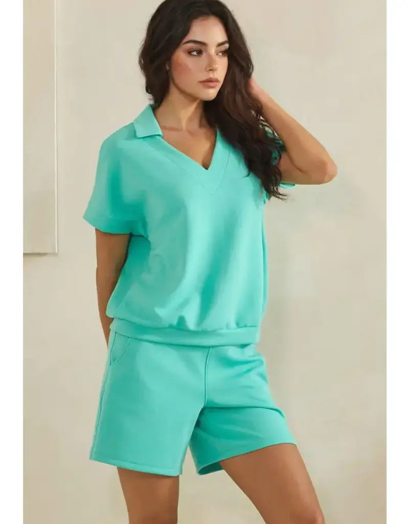 Renee Relaxed Lightweight Top and Short Set