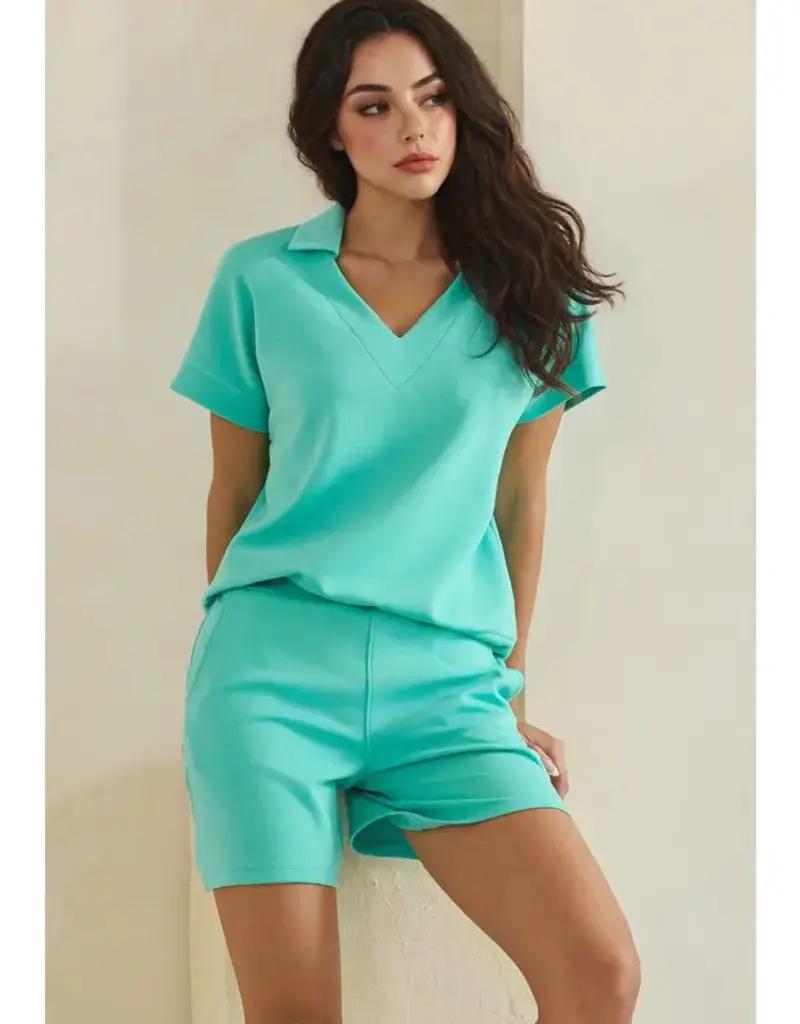 Renee Relaxed Lightweight Top and Short Set