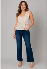 Caroline Crochet Sequin Tank