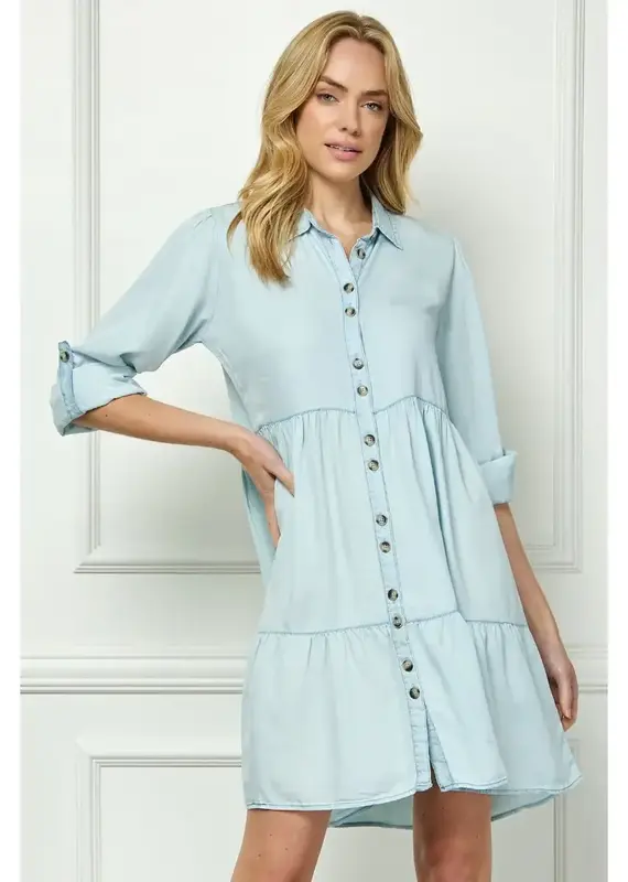Tate Tencel Tiered Dress