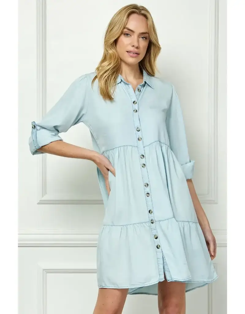 Tate Tencel Tiered Dress