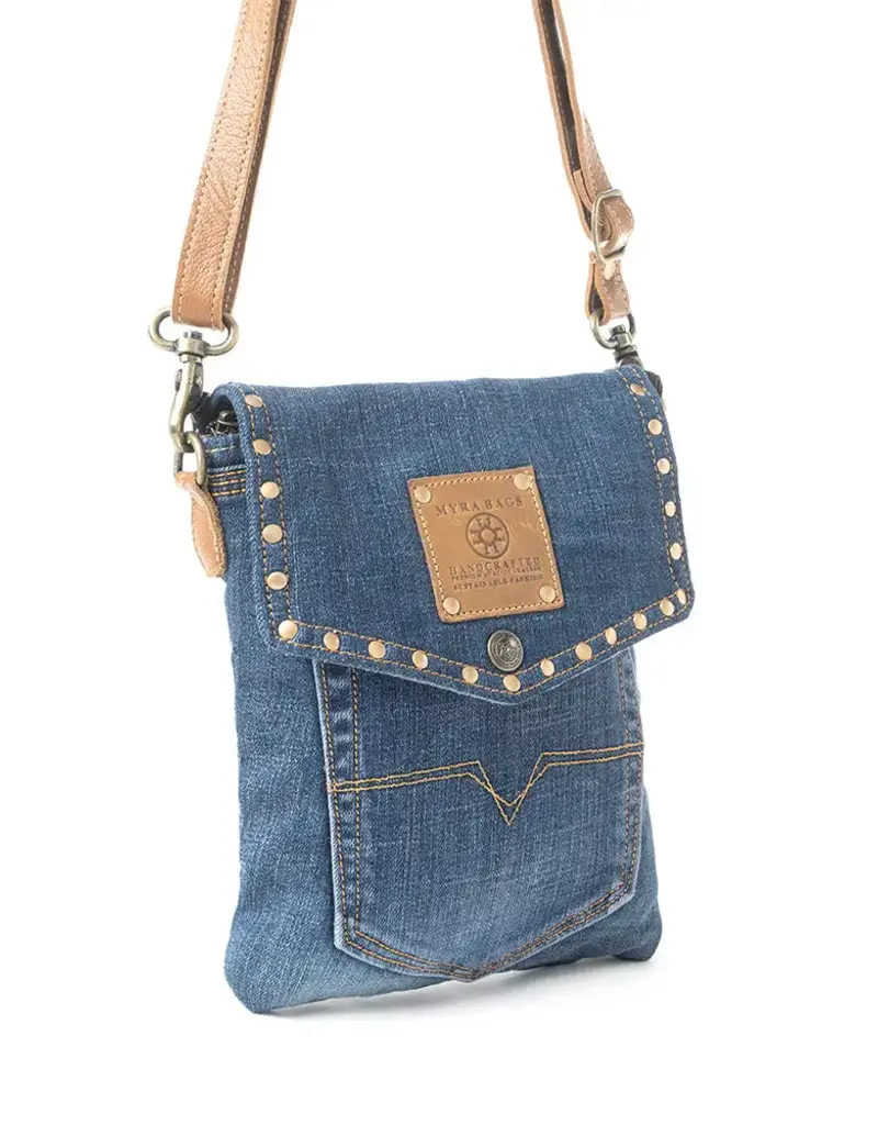 Dahlia Denim Crossbody Bag