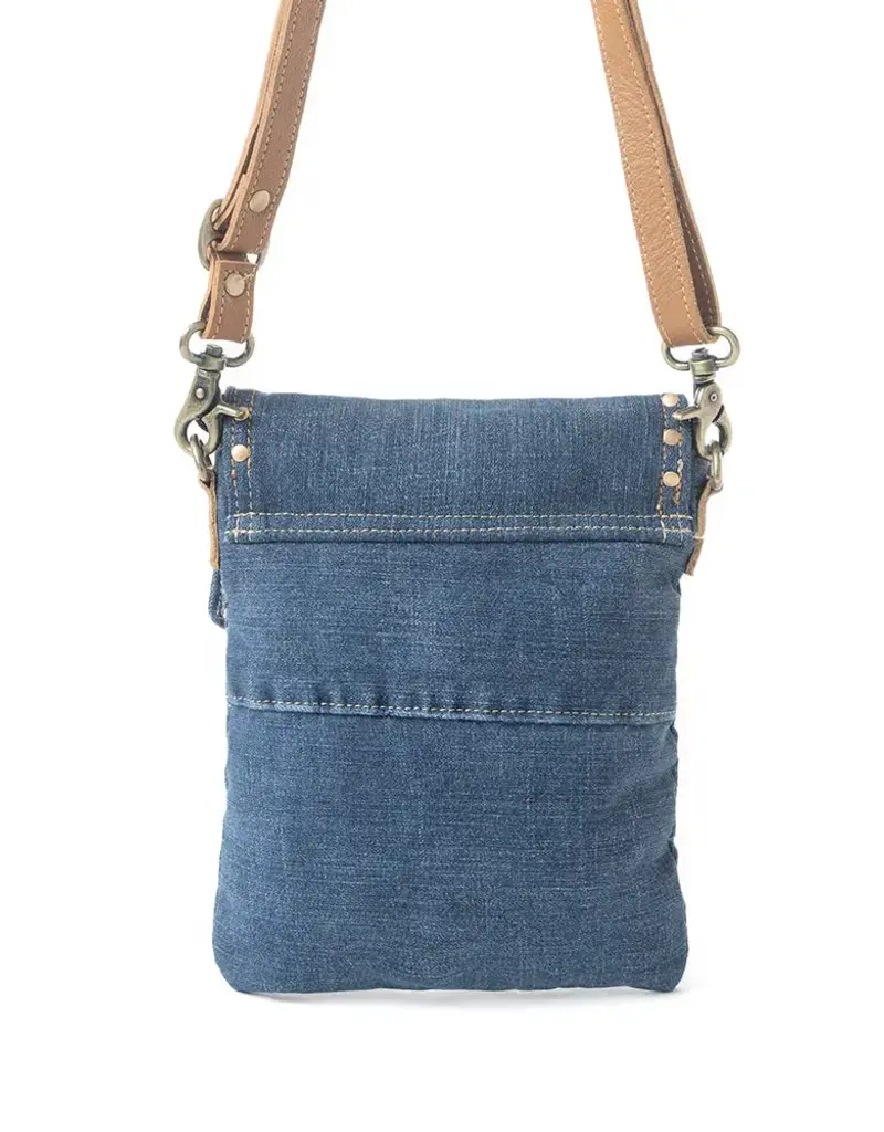 Dahlia Denim Crossbody Bag