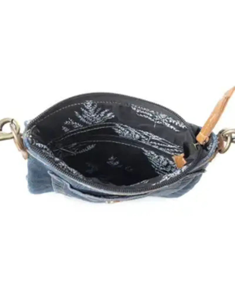 Dahlia Denim Crossbody Bag