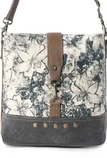 Frostbloom Vintage Shoulder Bag - Teal