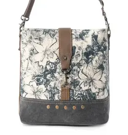 Frostbloom Vintage Shoulder Bag - Teal