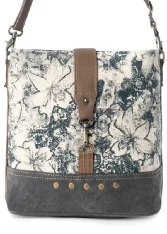 Frostbloom Vintage Shoulder Bag - Teal