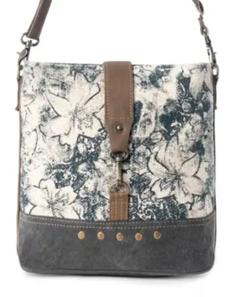 Frostbloom Vintage Shoulder Bag - Teal