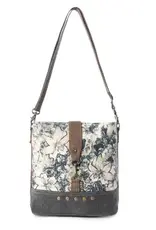 Frostbloom Vintage Shoulder Bag - Teal