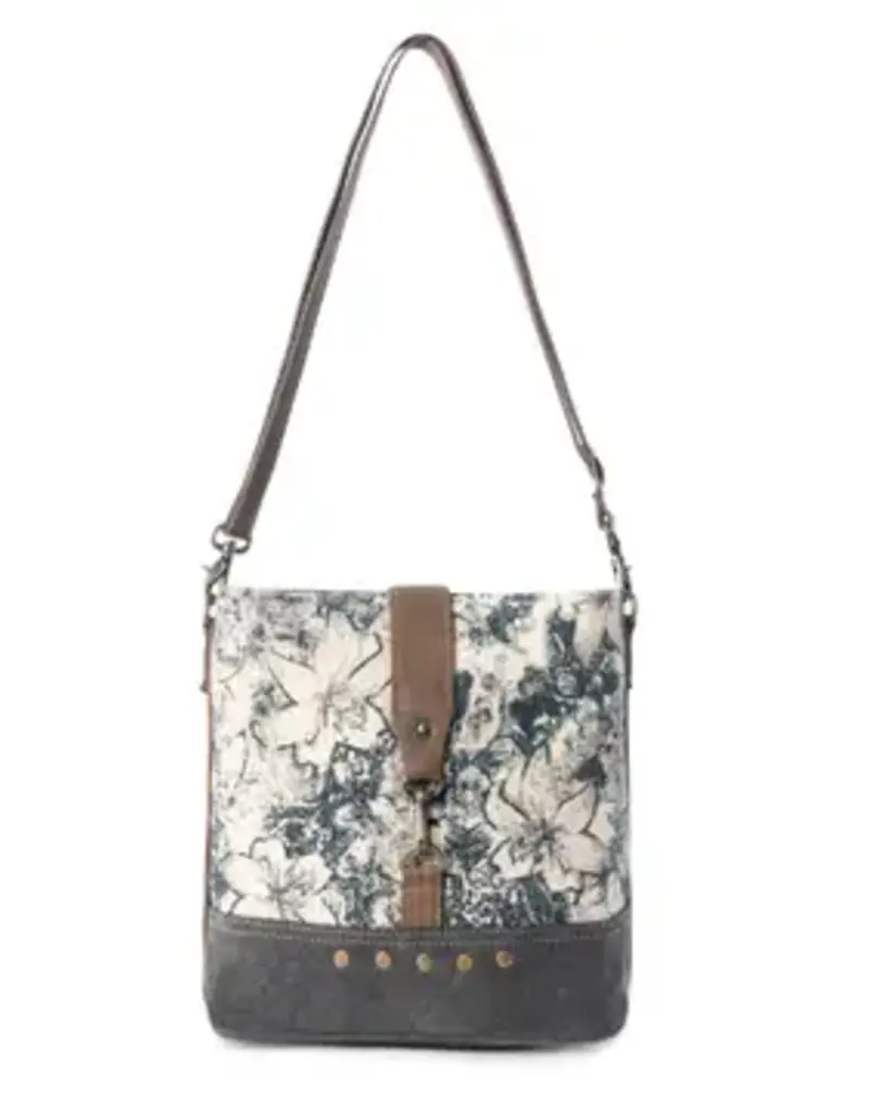 Frostbloom Vintage Shoulder Bag - Teal