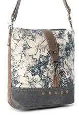 Frostbloom Vintage Shoulder Bag - Teal