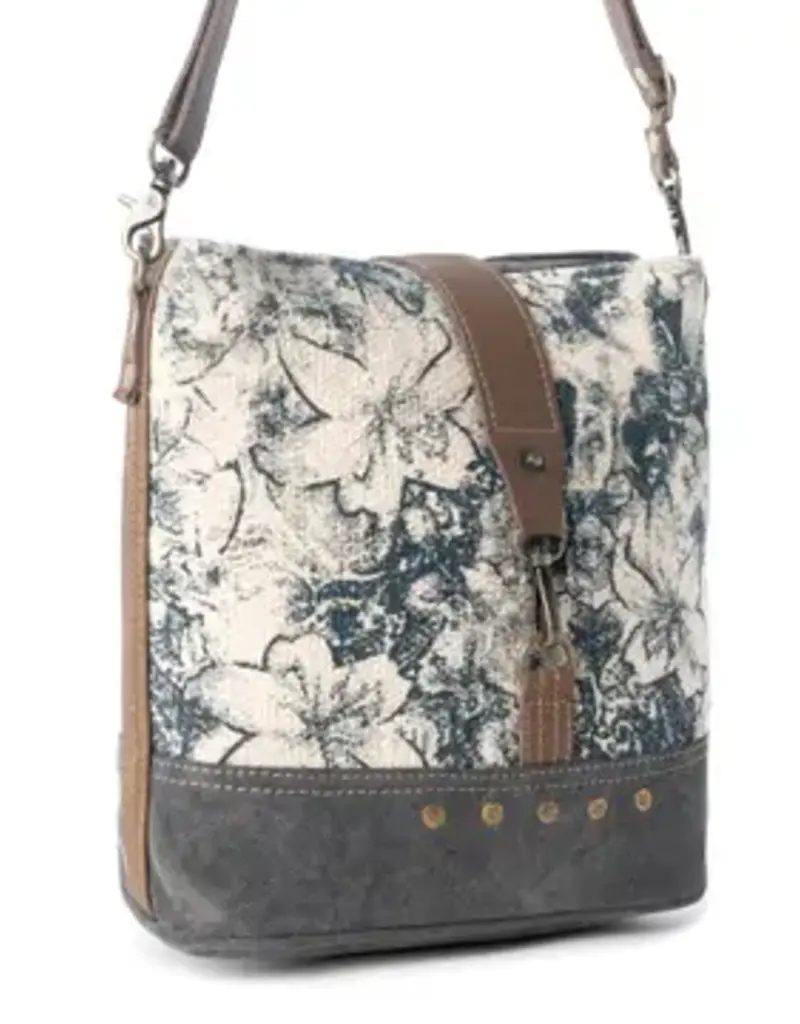 Frostbloom Vintage Shoulder Bag - Teal
