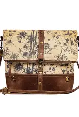 Tazzie Floral Accent Crossbody Bag