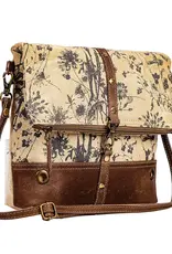 Tazzie Floral Accent Crossbody Bag