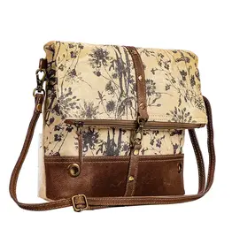 Tazzie Floral Accent Crossbody Bag