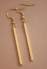 18K Gold Plated Waterproof Stainless Steel Drop Earrings
