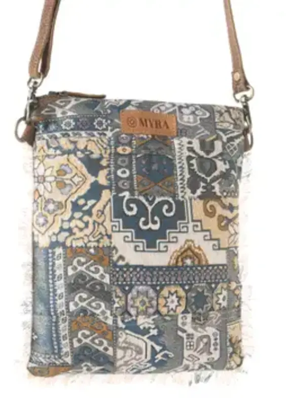 Loom Tapestry Vintage Crossbody Bag